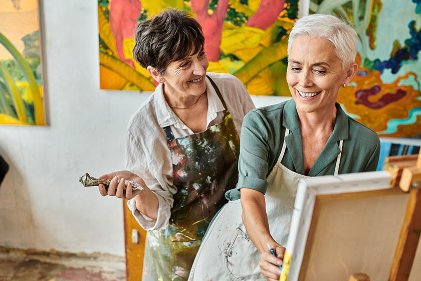 7 Benefits Of Art Classes For Happy Aging