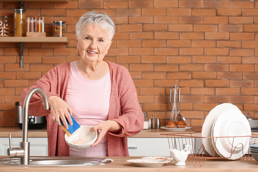 Participating In Household Chores Can Be A Therapeutic Activity For Seniors